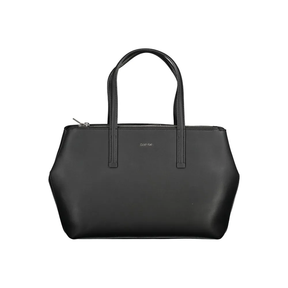 Calvin Klein Women's Black Polyester Handbag