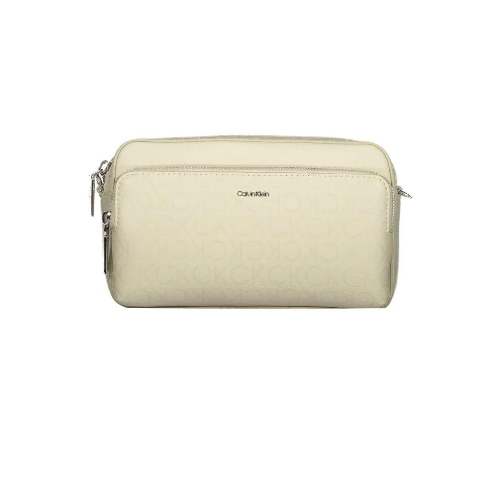Calvin Klein Women's Beige Polyester Handbag