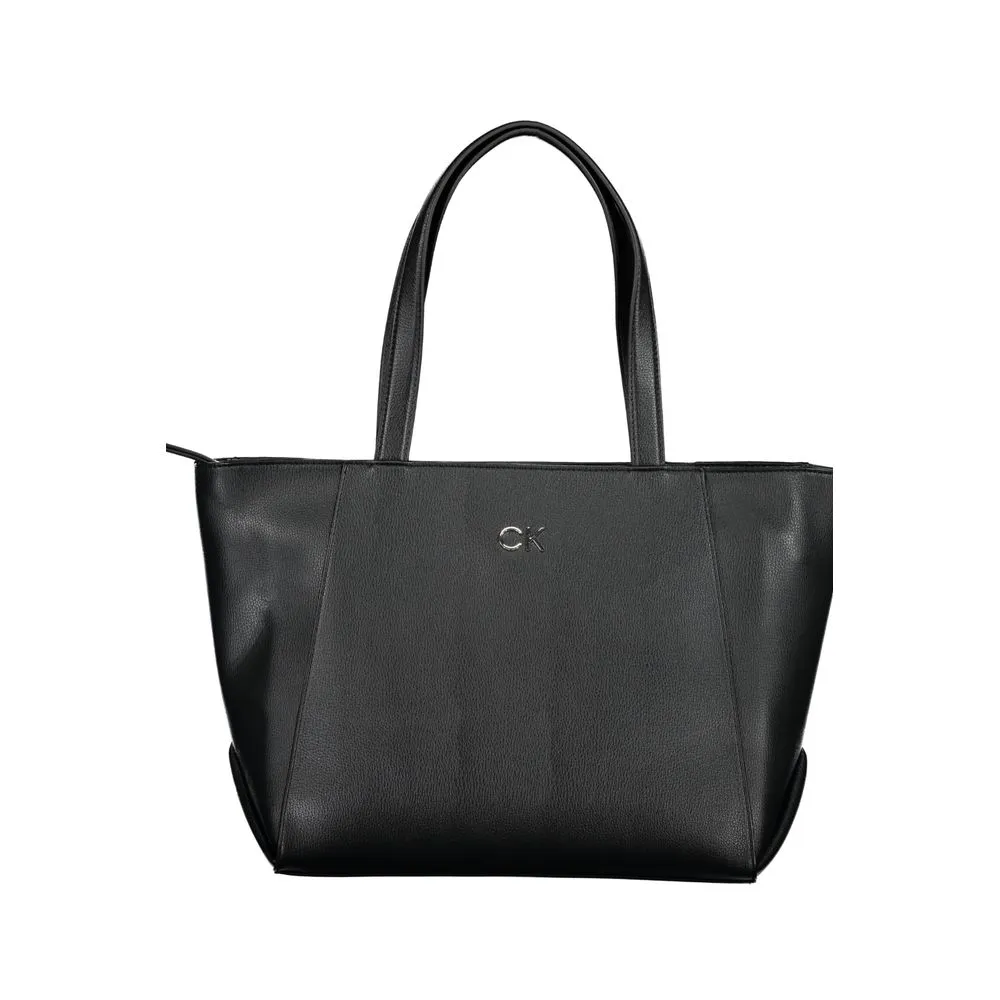 Calvin Klein Women's Black Polyethylene Handbag