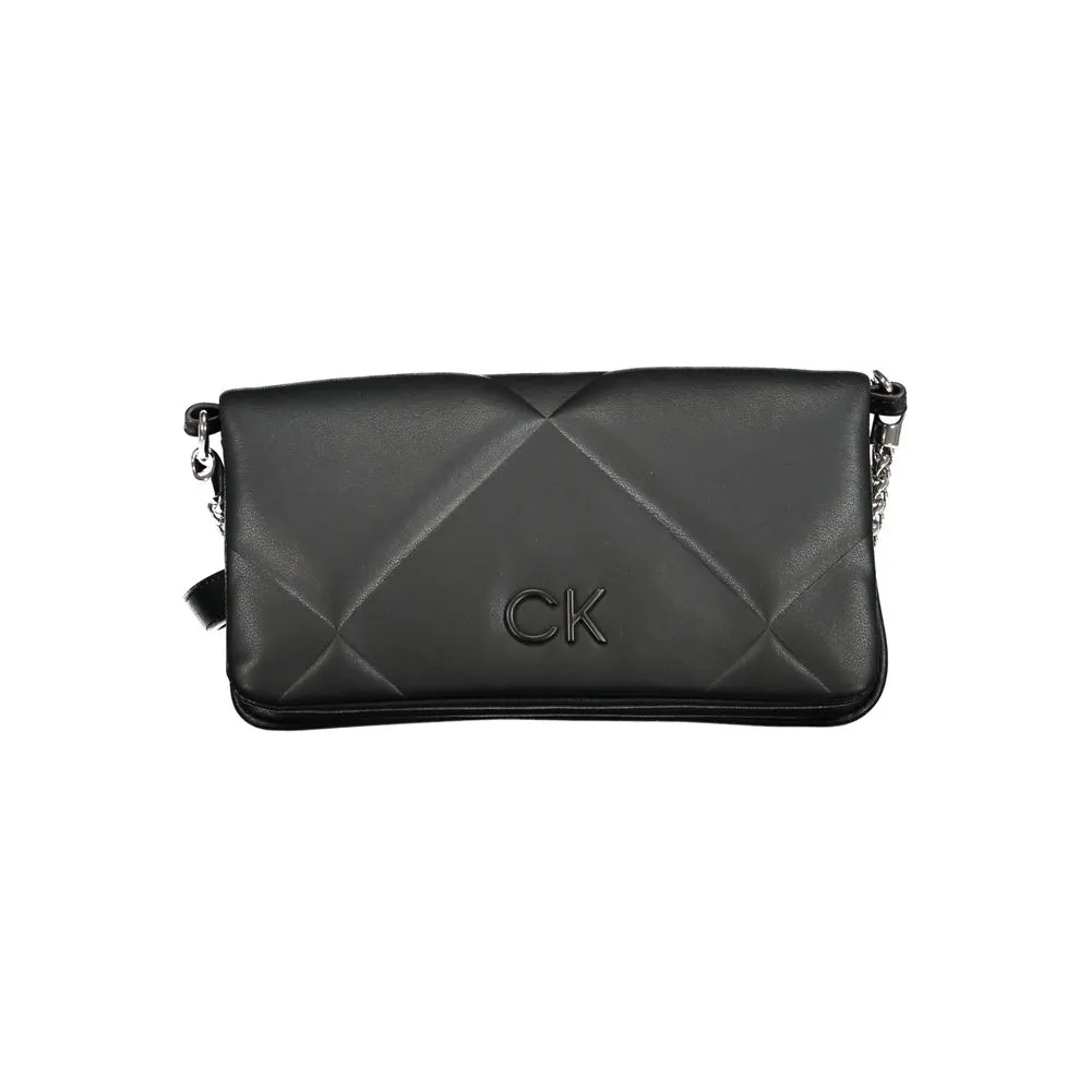 Calvin Klein Women's Black Cotton Handbag