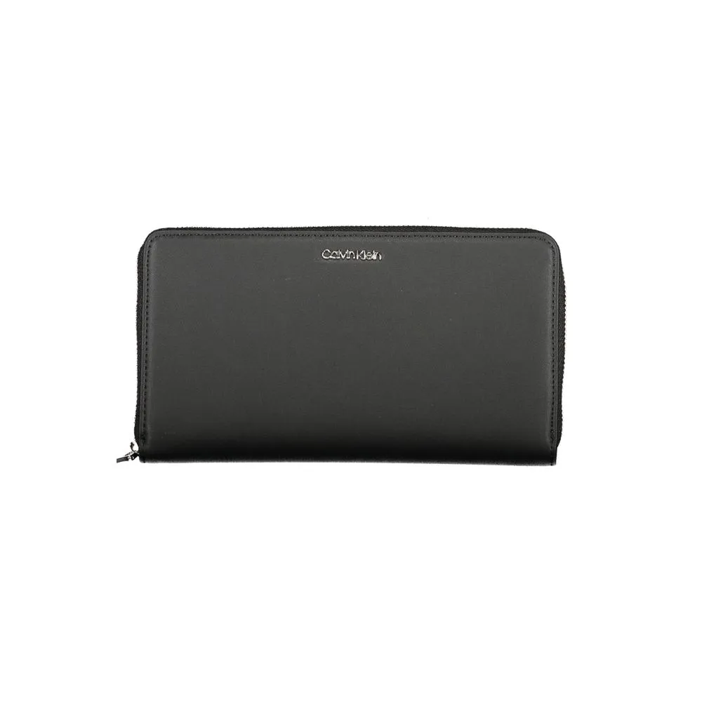 Calvin Klein Women's Black Polyester Wallet