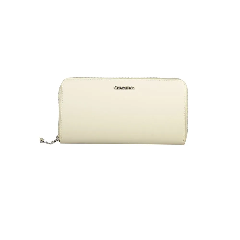 Calvin Klein Women's Beige Polyethylene Wallet