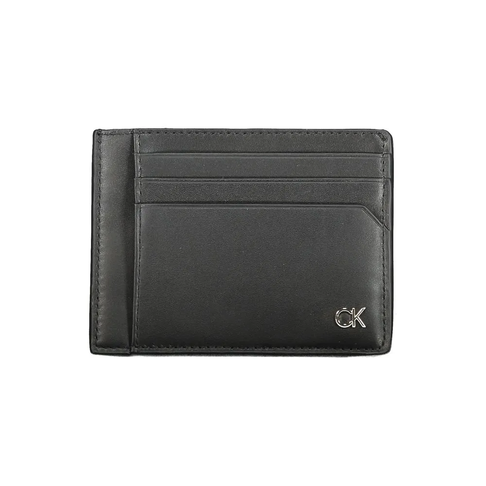 Calvin Klein Men's Black Leather Wallet