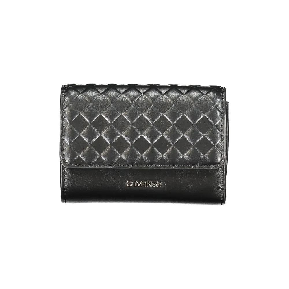 Calvin Klein Women's Black Polyester Wallet