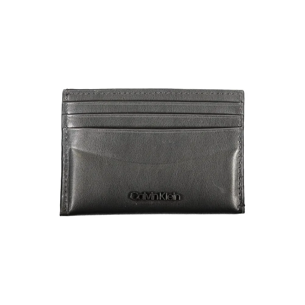 Calvin Klein Men's Black Leather Wallet