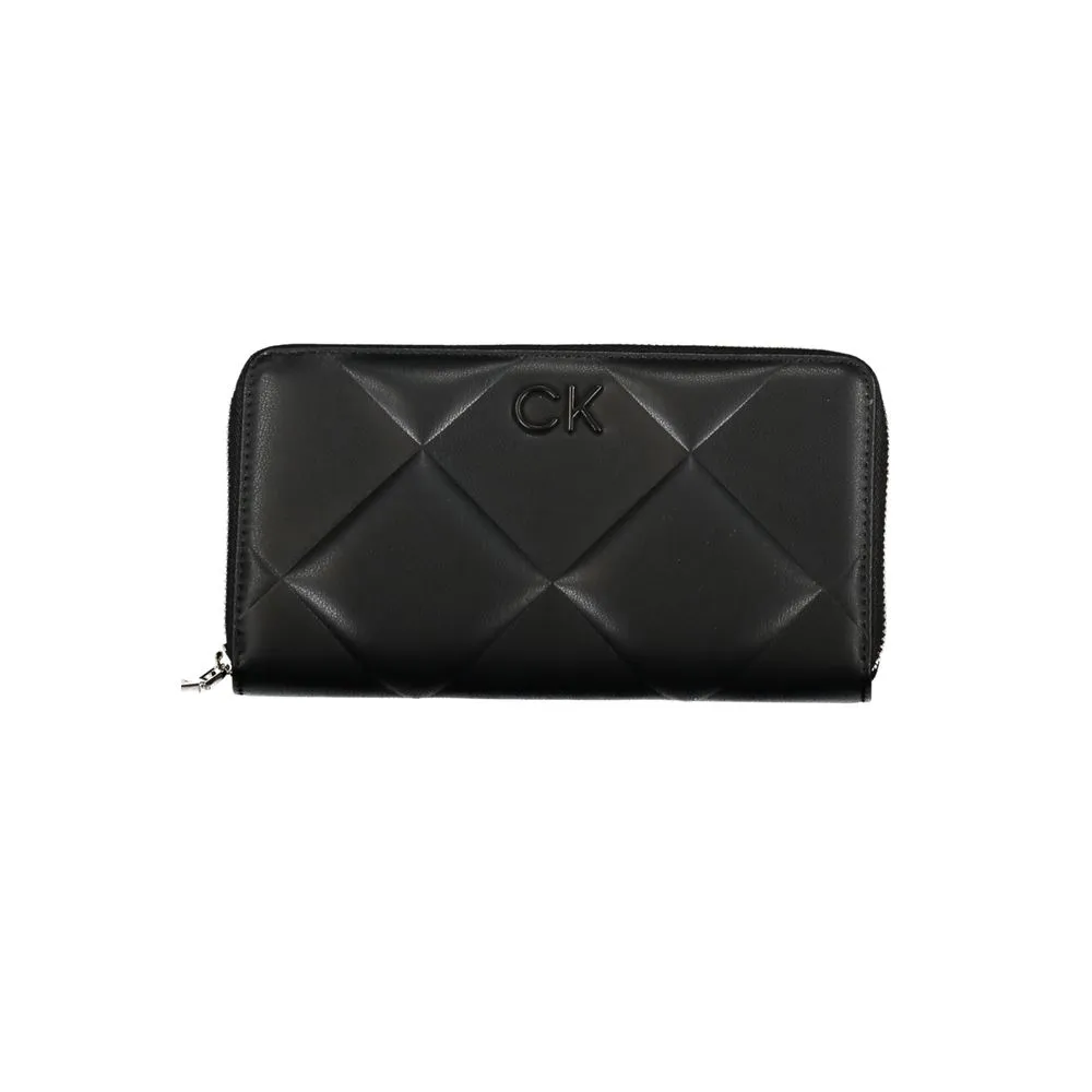 Calvin Klein Women's Black Polyester Wallet