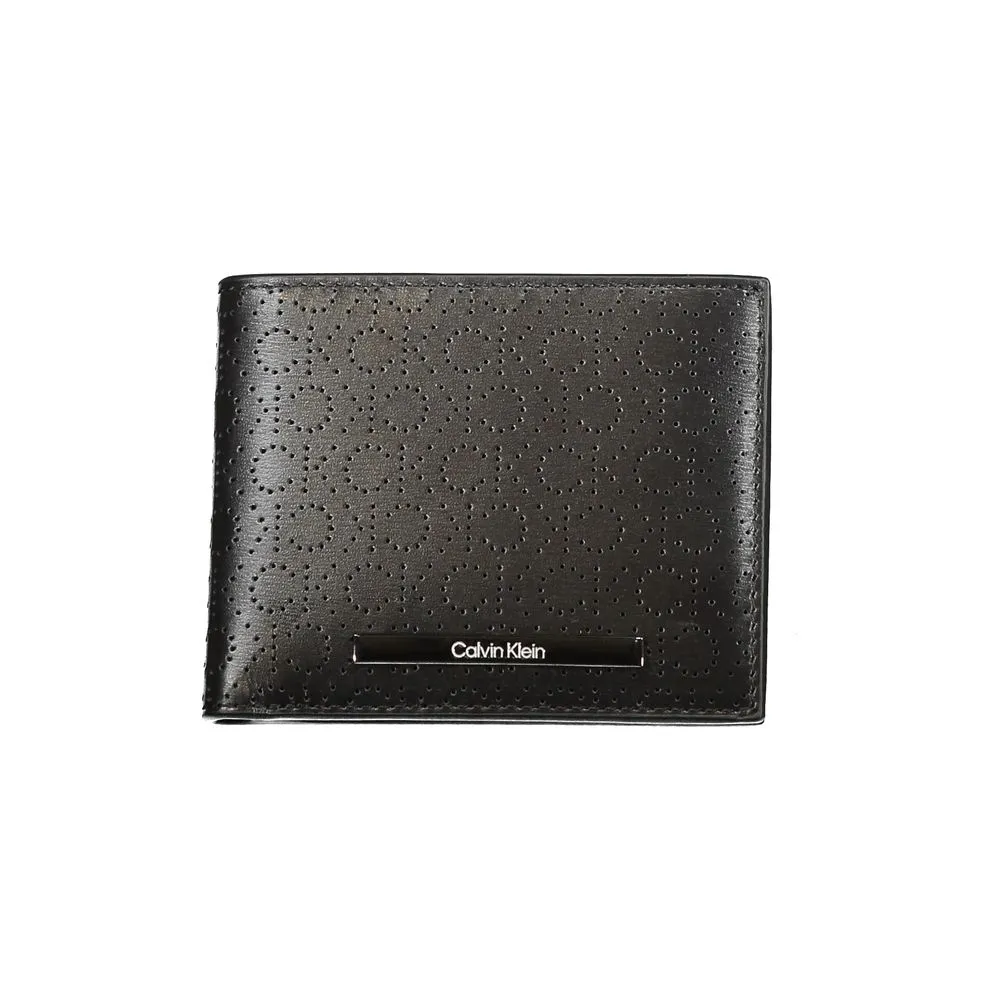Calvin Klein Men's Black Leather Wallet