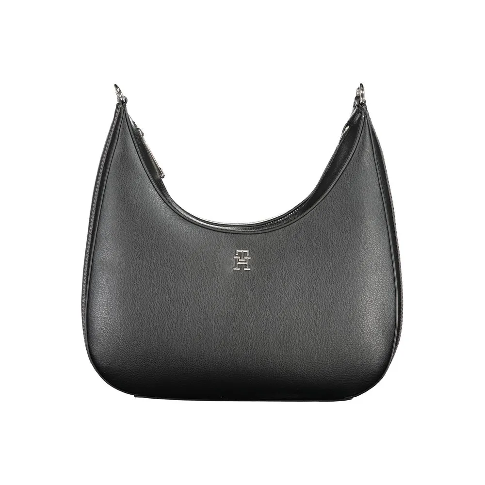 Tommy Hilfiger Women's Black Polyester Handbag