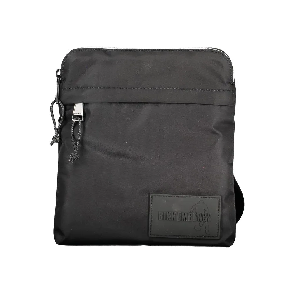 Bikkembergs Men's Black Nylon Shoulder Bag