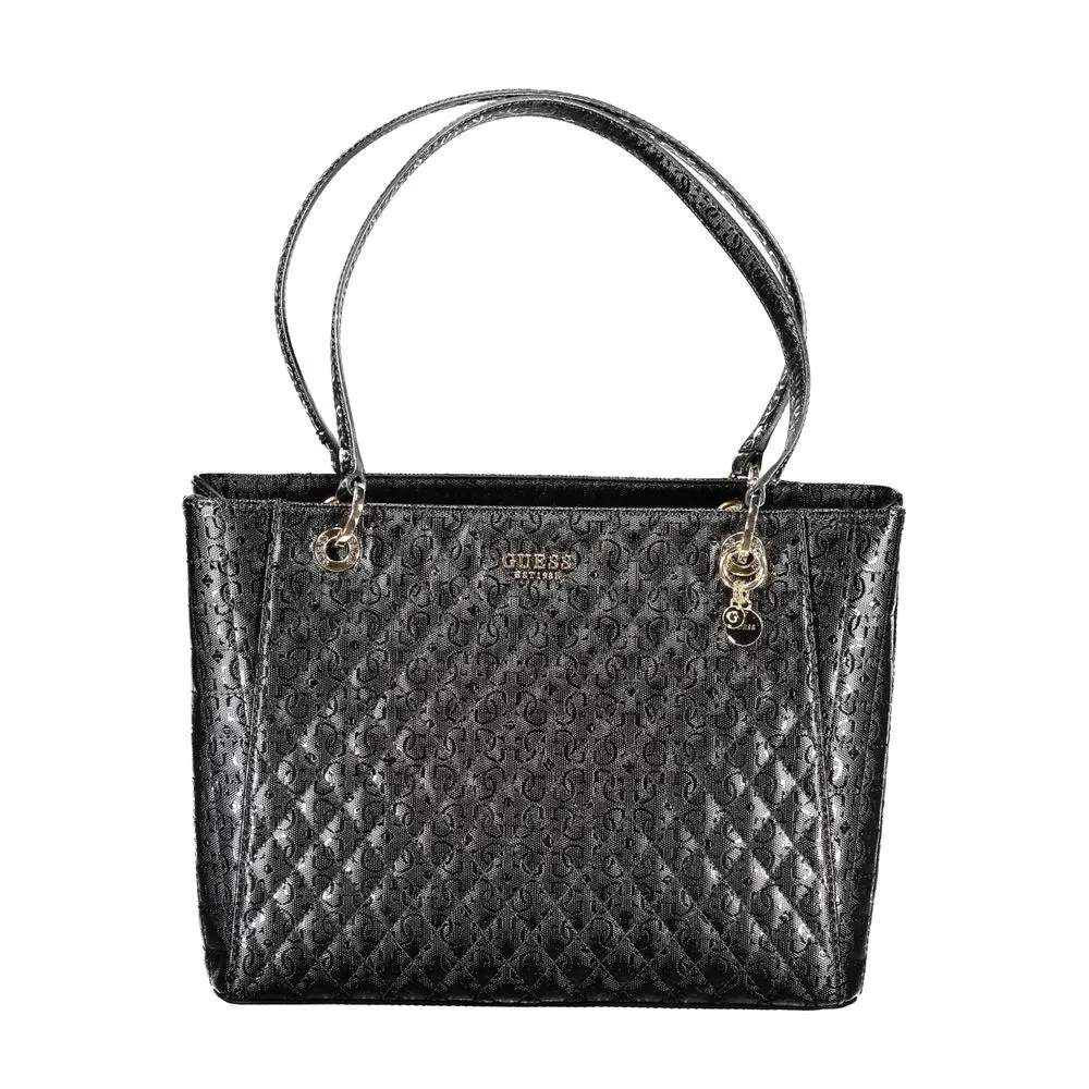 Guess Jeans Women's Black Polyethylene Handbag