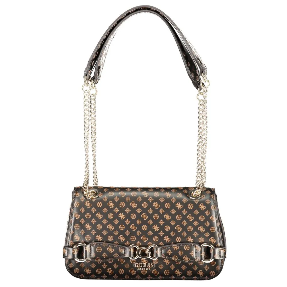 Guess Jeans Women's Brown Polyethylene Handbag