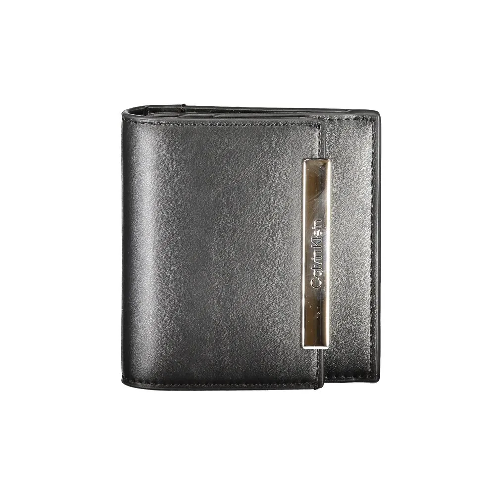 Calvin Klein Women's Black Polyester Wallet