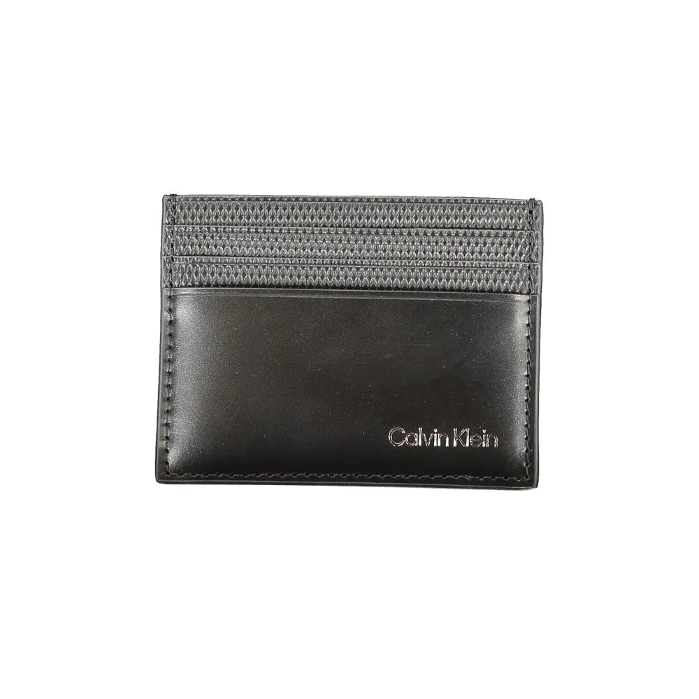 Calvin Klein Men's Black Leather Wallet