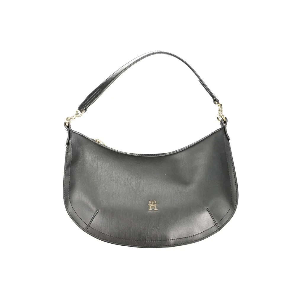 Tommy Hilfiger Women's Black Polyethylene Handbag