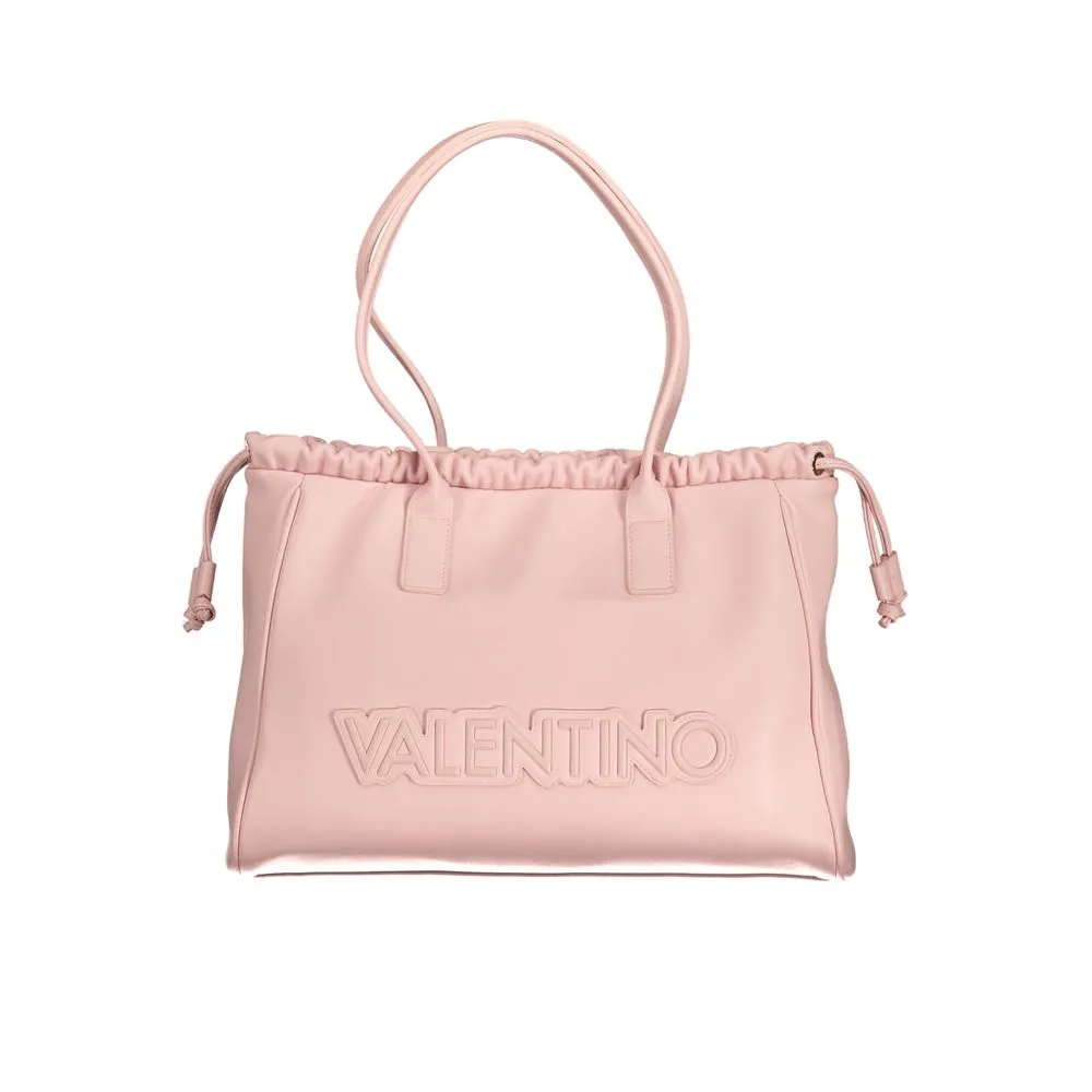 Valentino Bags Women's Pink Polyethylene Handbag