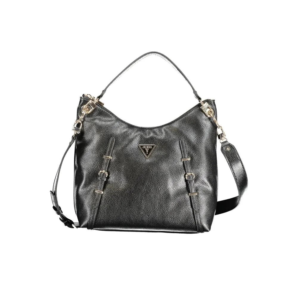 Guess Jeans Women's Black Polyethylene Handbag
