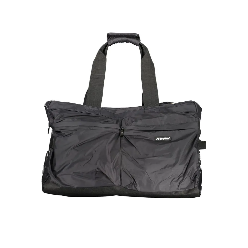 K-WAY Men's Black Polyester Luggage And Travel