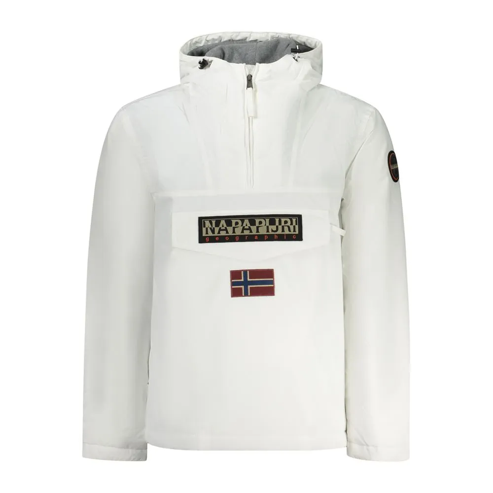 Napapijri Men's White Polyamide Jacket