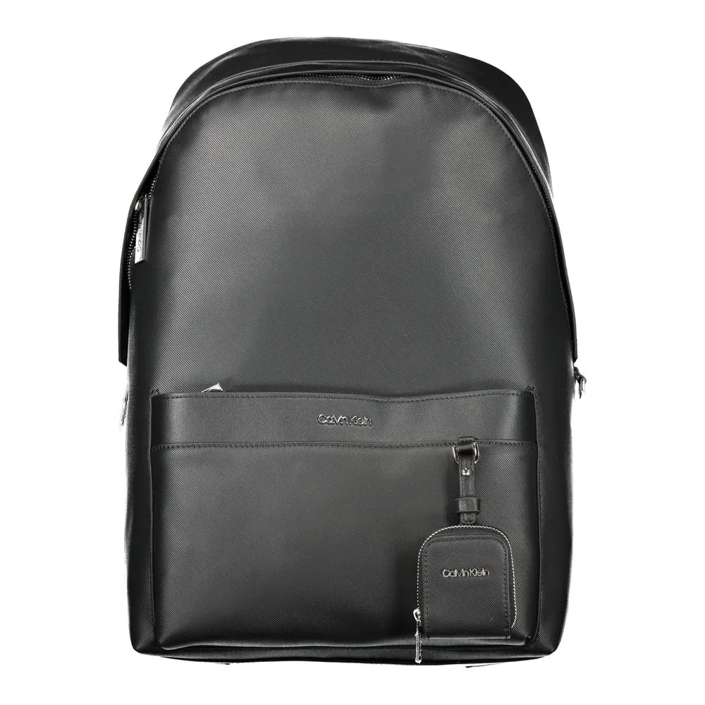 Calvin Klein Men's Black Polyester Backpack