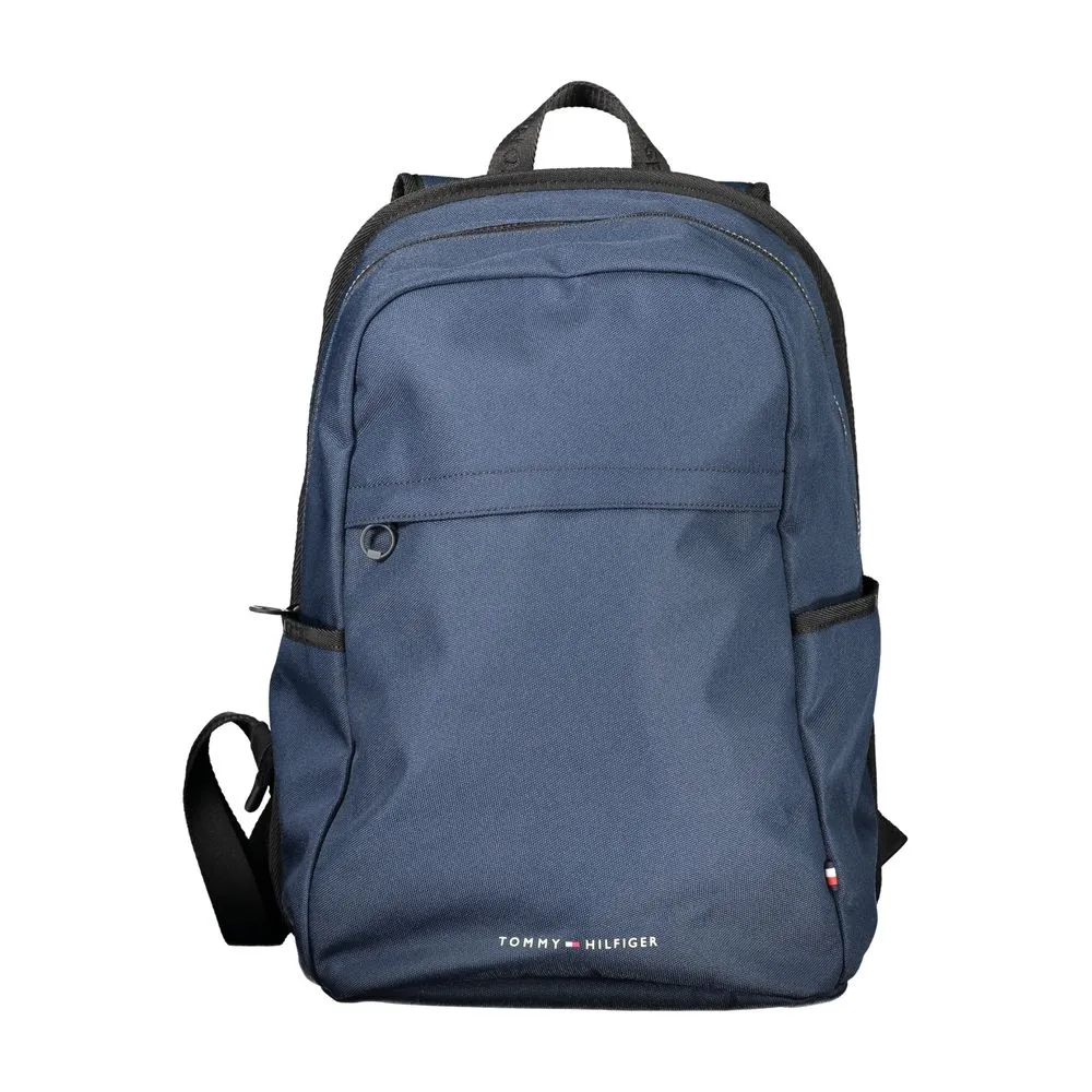 Tommy Hilfiger Men's Blue Polyester Backpack