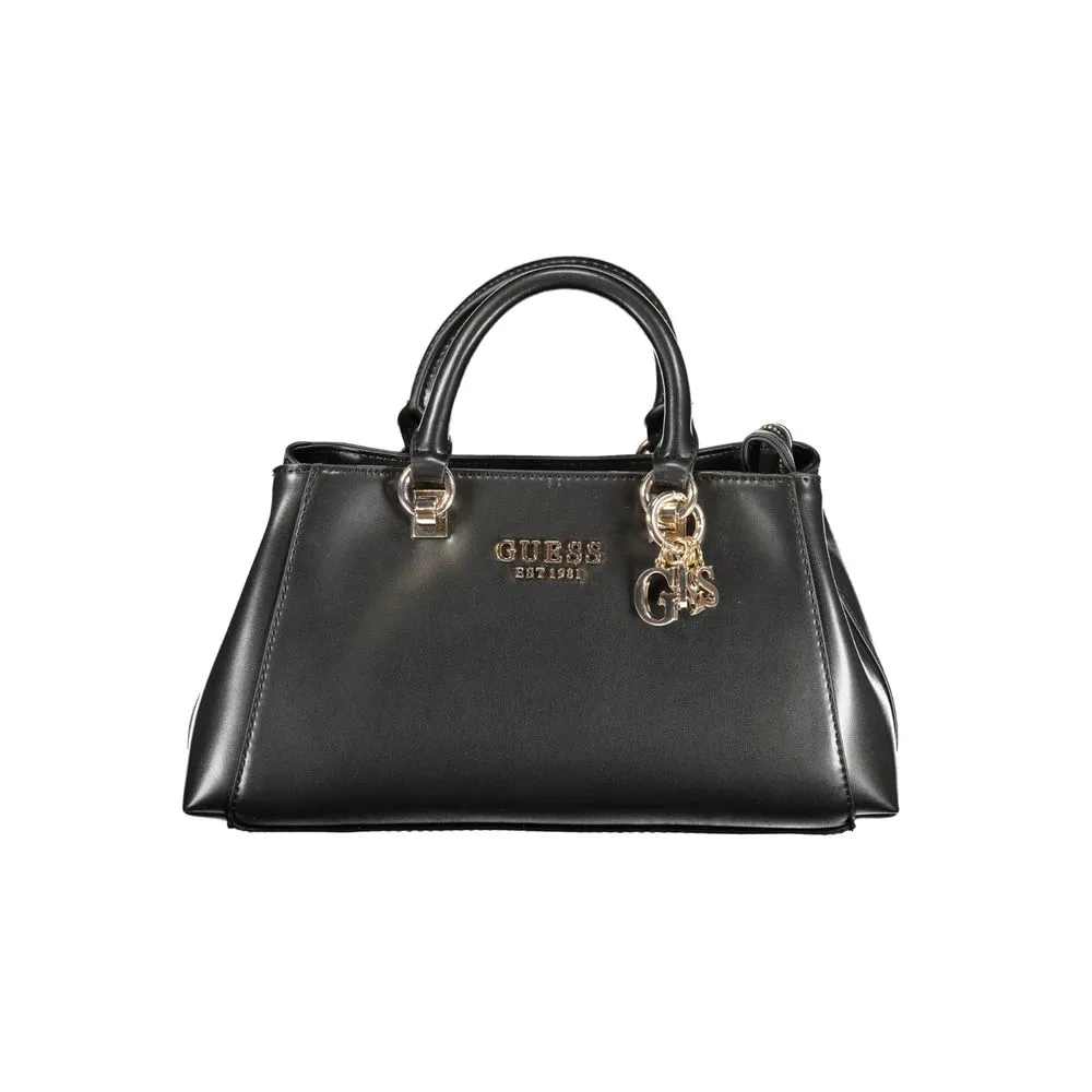 Guess Jeans Women's Black Polyethylene Handbag