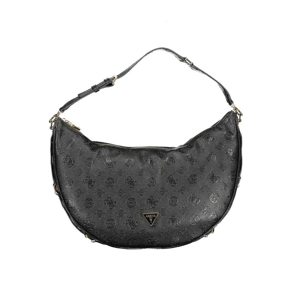 Guess Jeans Women's Black Polyethylene Handbag