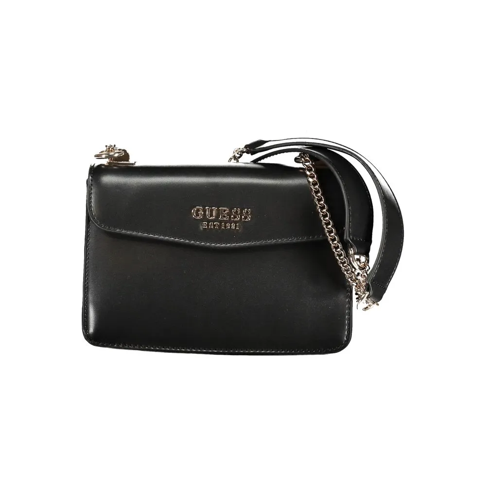 Guess Jeans Women's Black Polyethylene Handbag