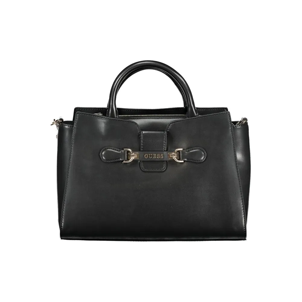 Guess Jeans Women's Black Polyethylene Handbag