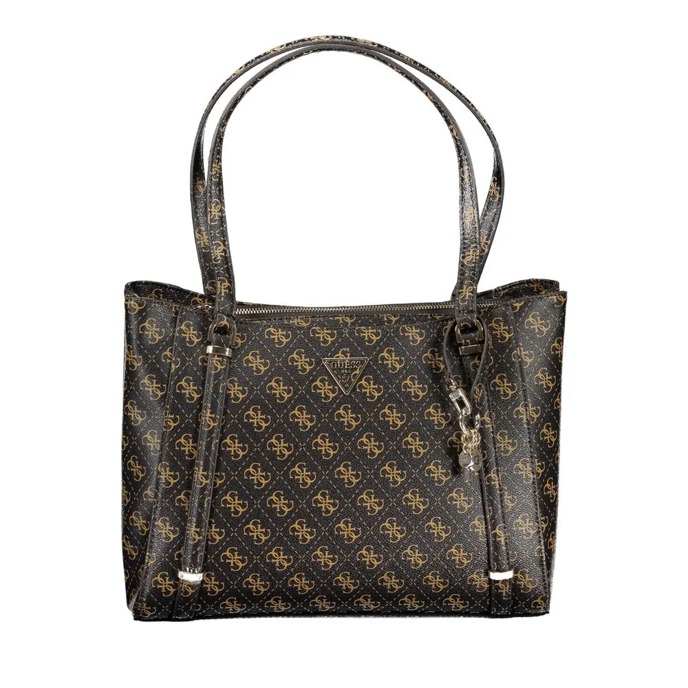 Guess Jeans Women's Brown Polyethylene Handbag