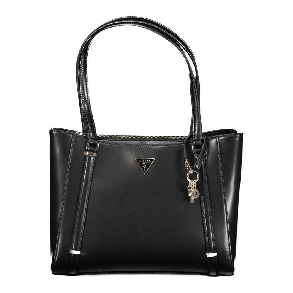 Guess Jeans Women's Black Polyethylene Handbag