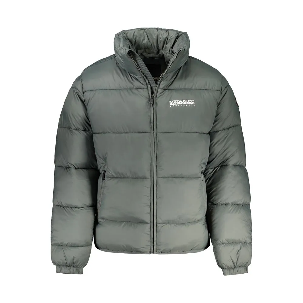 Napapijri Men's Green Polyamide Jacket