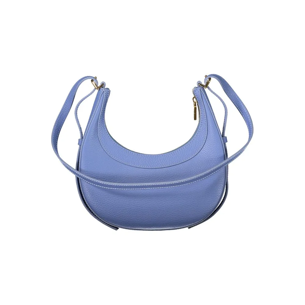 Coccinelle Light Blue Leather Women Handbag