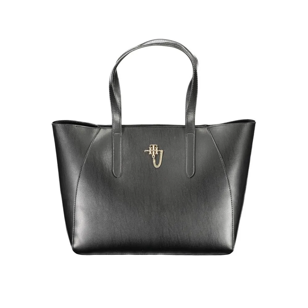 Tommy Hilfiger Black Polyethylene Women Handbag