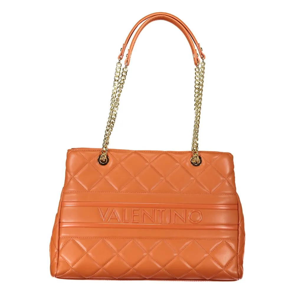 Valentino Bags Women's Orange Polyethylene Handbag