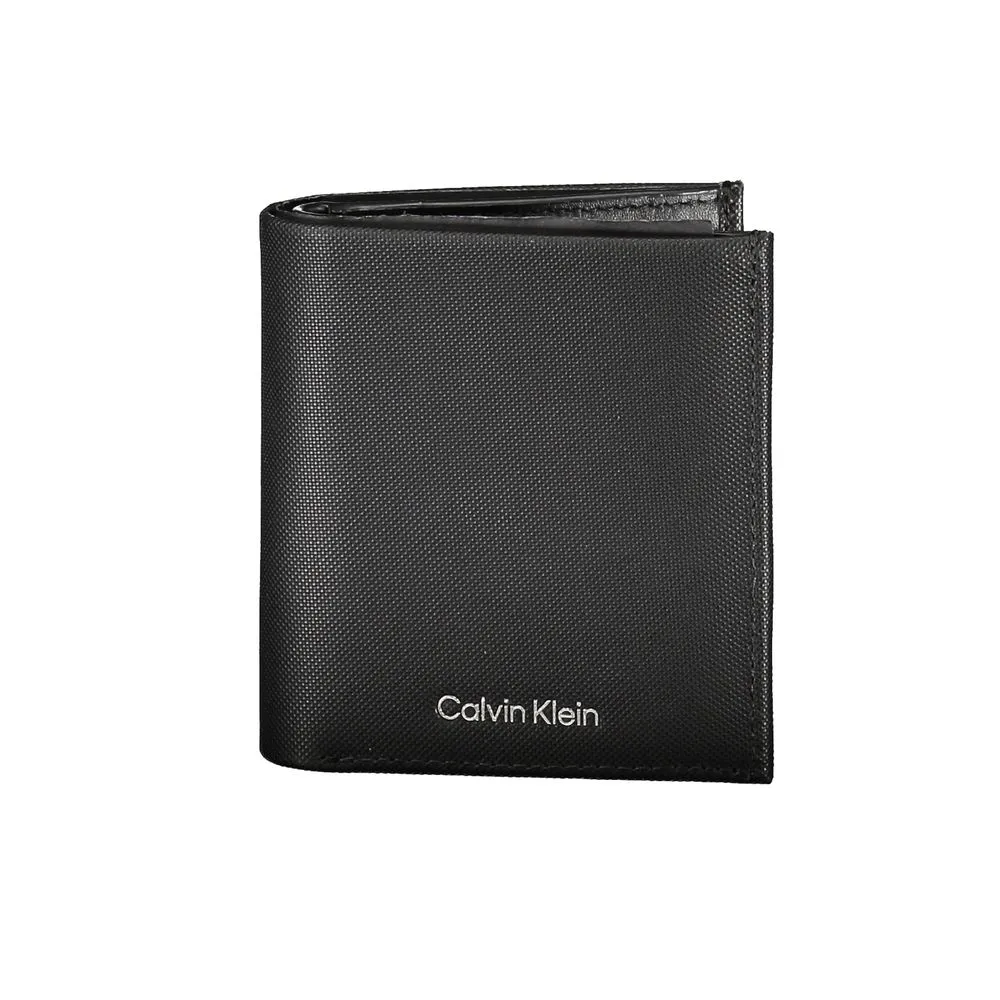 Calvin Klein Men's Sleek Leather Bi-Fold Wallet with RFID Block