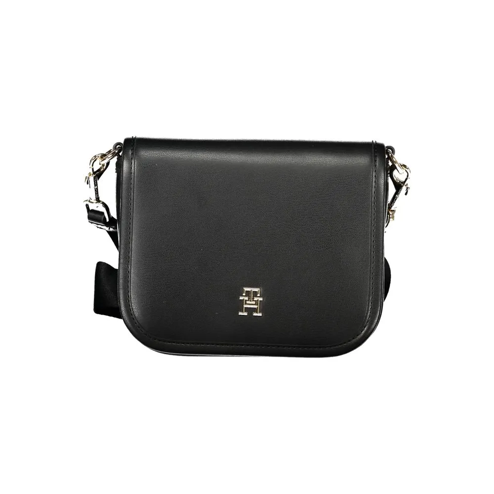 Tommy Hilfiger Women's Black Polyethylene Handbag