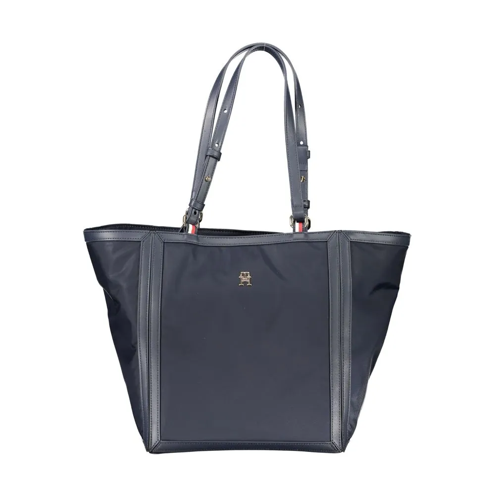 Tommy Hilfiger Women's Blue Polyester Handbag