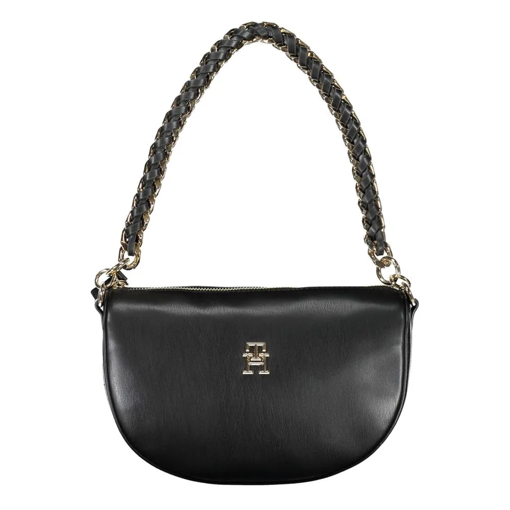 Tommy Hilfiger Women's Black Polyethylene Handbag