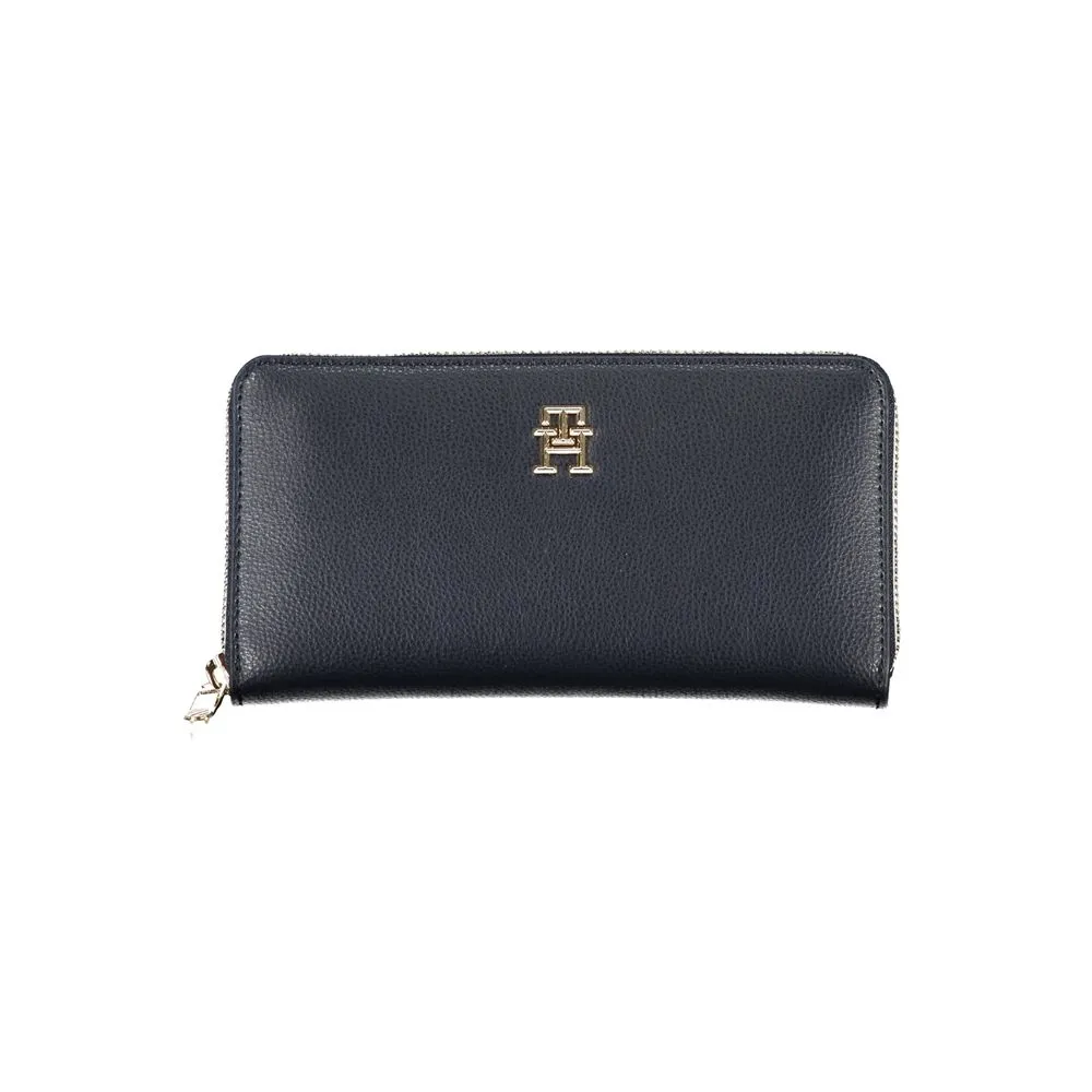 Tommy Hilfiger Women's Elegant Blue Designer Wallet