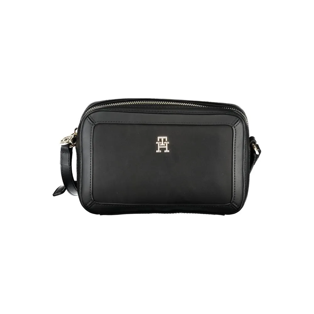 Tommy Hilfiger Women's Black Polyester Handbag