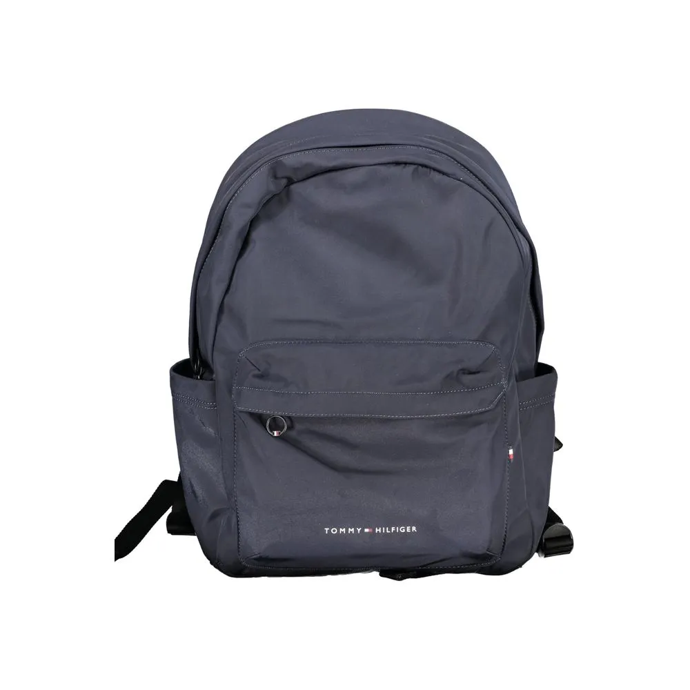 Tommy Hilfiger Men's Blue Polyester Backpack