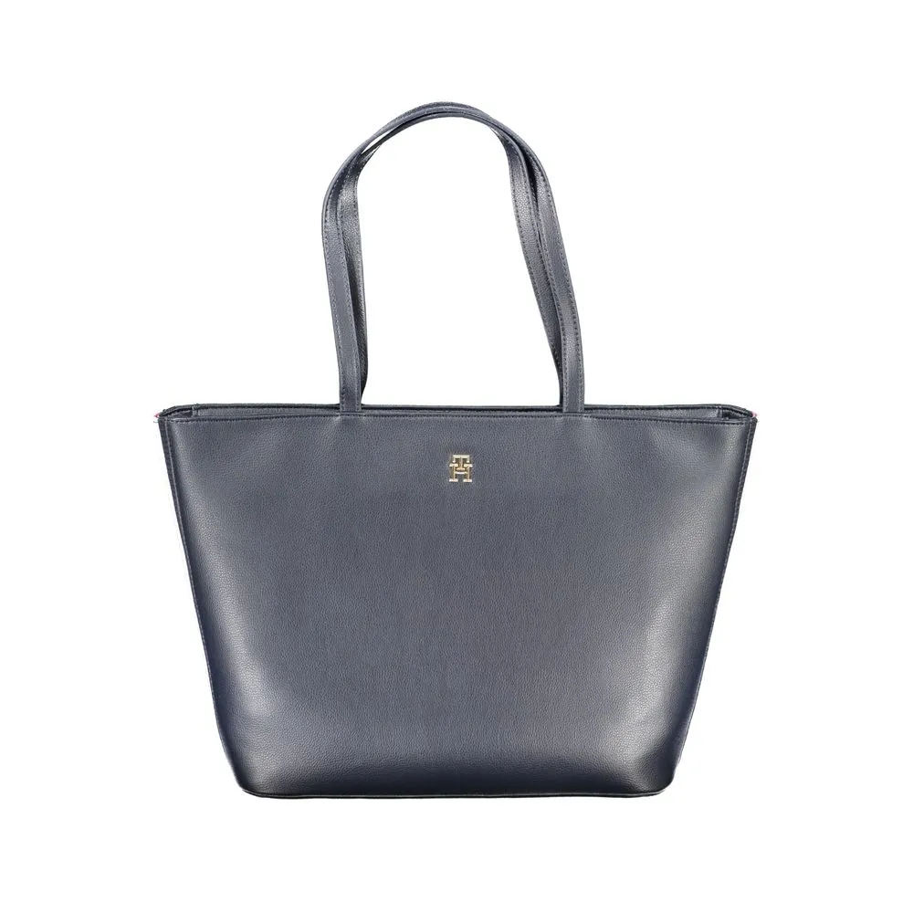 Tommy Hilfiger Women's Blue Polyester Handbag