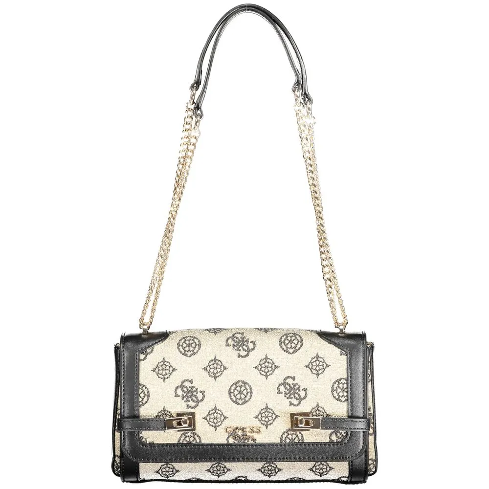 Guess Jeans Women's Black Cotton Handbag