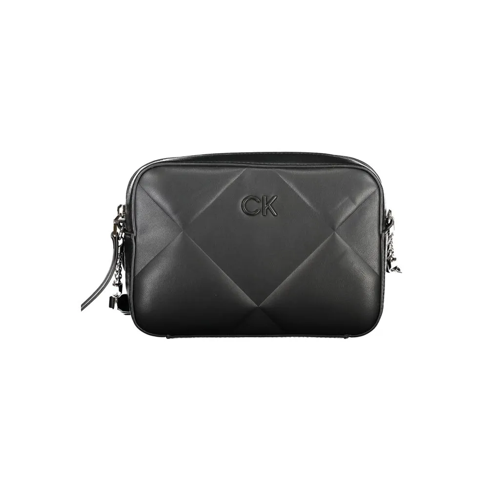 Calvin Klein Women's Black Cotton Handbag