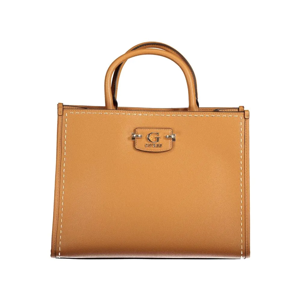 Guess Jeans Women's Brown Polyethylene Handbag