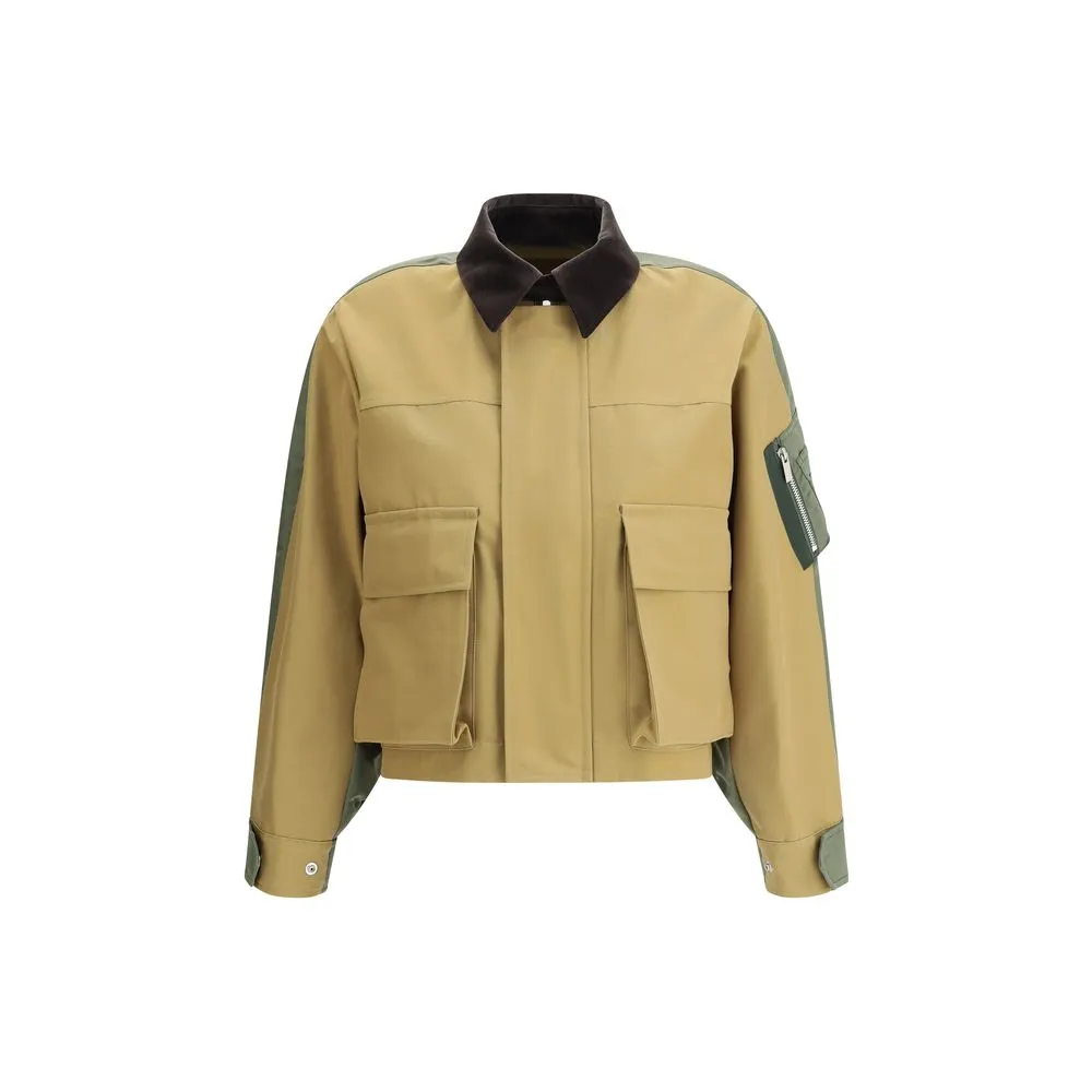Sacai Women's Paneled design Jacket
