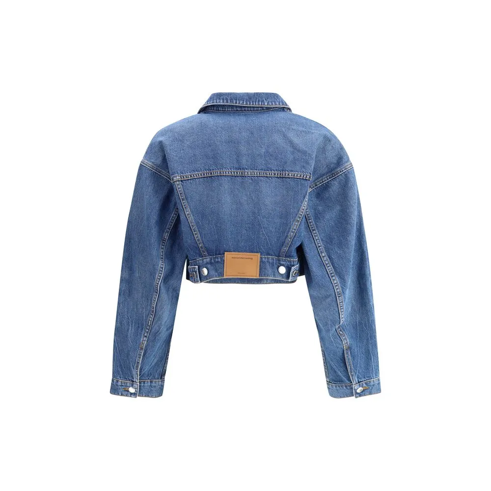 Alexander Wang Women's Cropped Denim Jacket