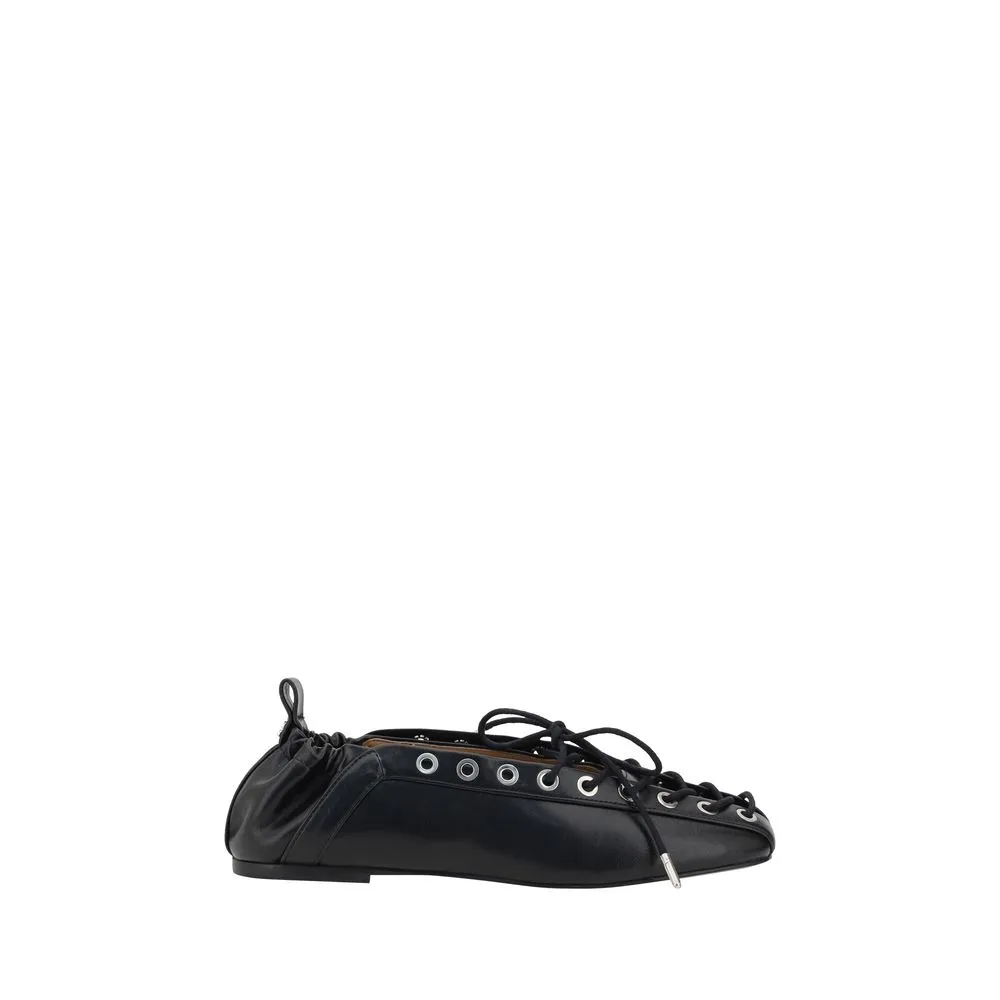 Ganni Women's Oleatex Ballerinas