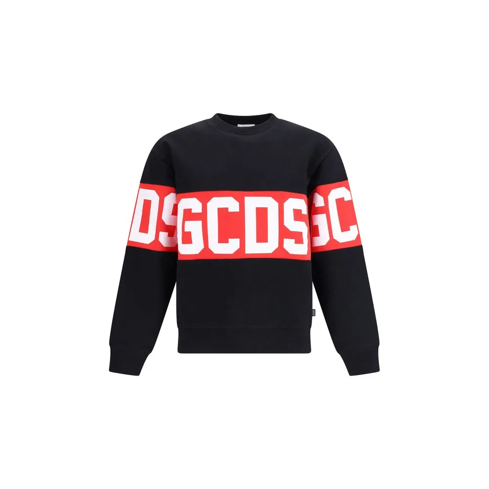 GCDS Men's Logo band Sweatshirt