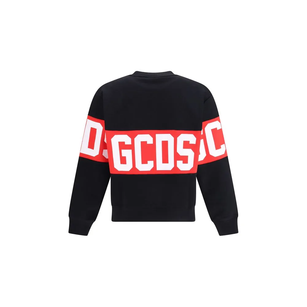 GCDS Men's Logo band Sweatshirt